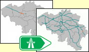 Het snelwegennet in kaart
